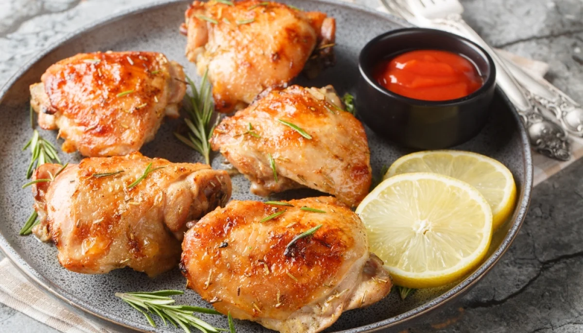 🍋 Poulet au citron et romarin