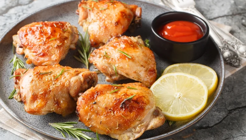 🍋 Poulet au citron et romarin