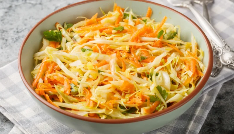 🥗 Salade croquante de chou blanc et carottes