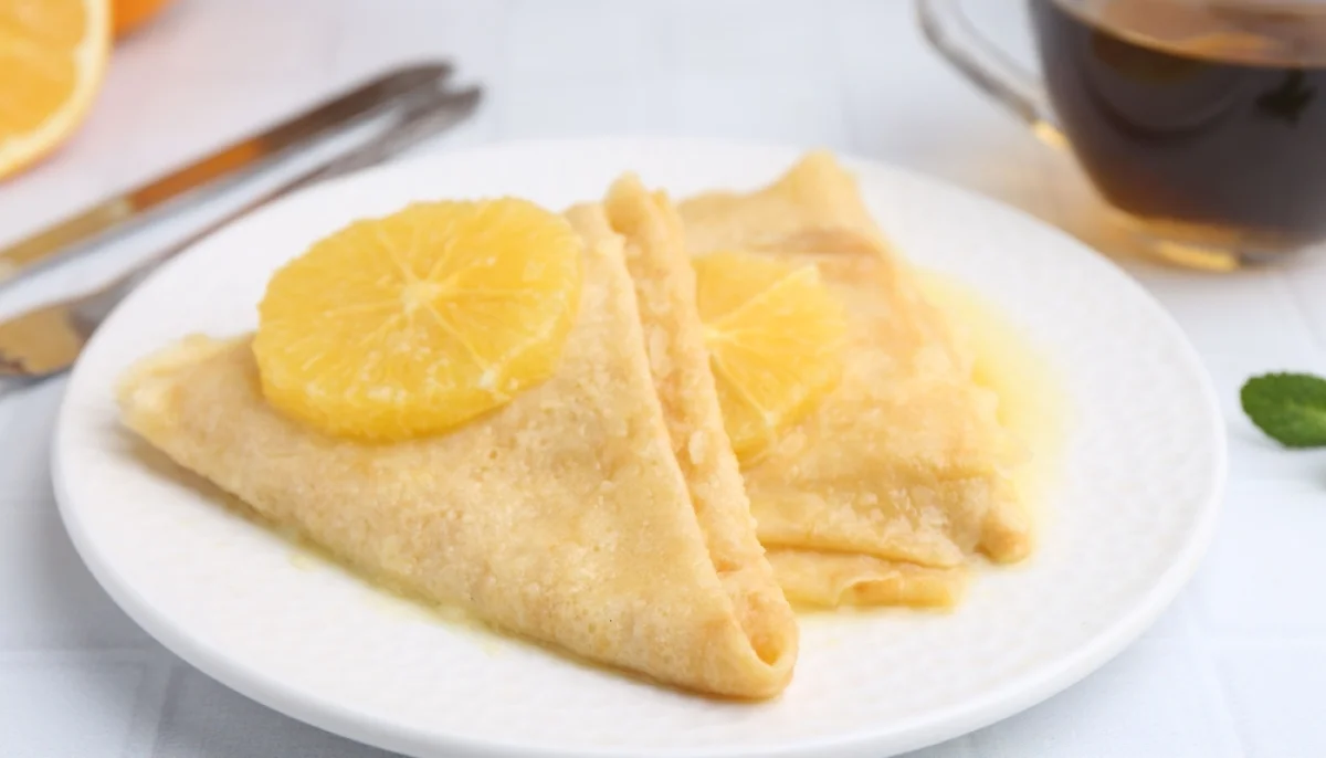 🍊 Crêpes à l’orange fondantes