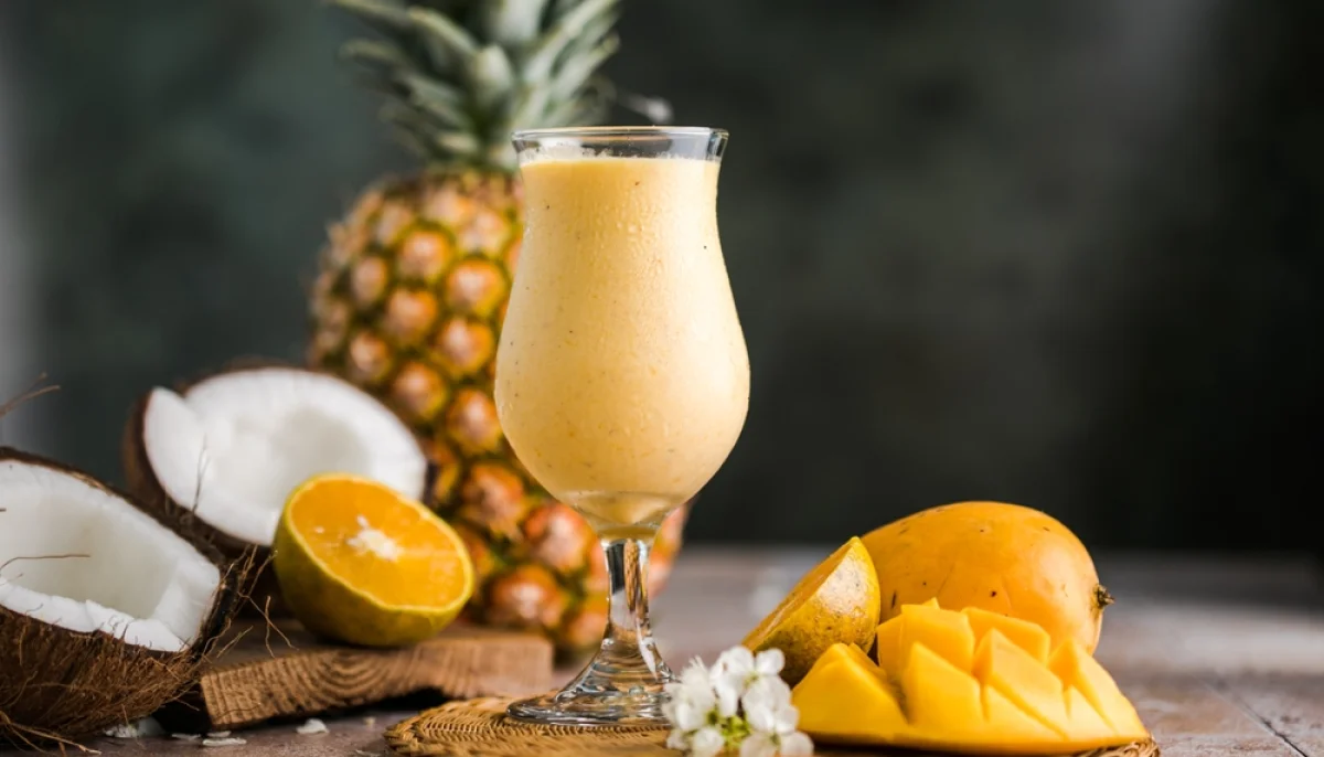 🥭 Smoothie exotique mangue, ananas & coco