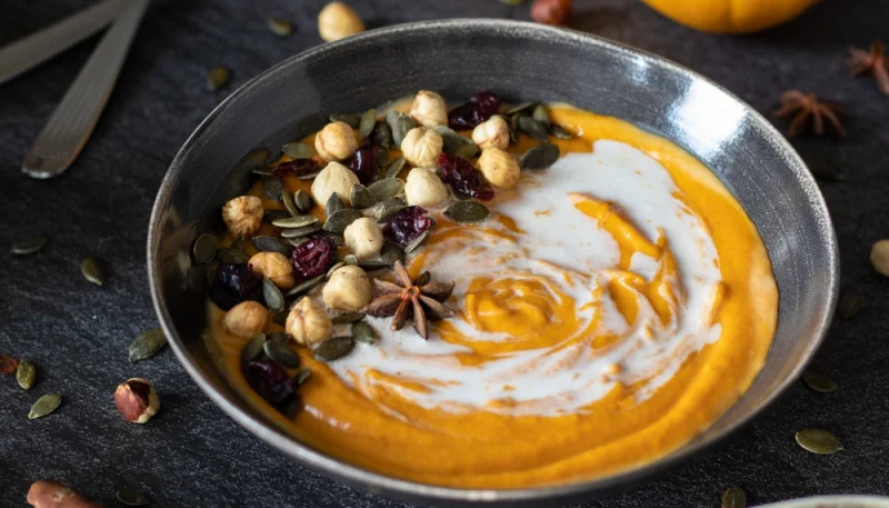 🎃 Velouté de potimarron et éclats de noisettes