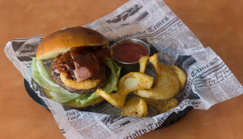 🍔 Burger BBQ croustillant façon US