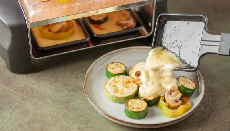 🧀 Raclette aux légumes grillés