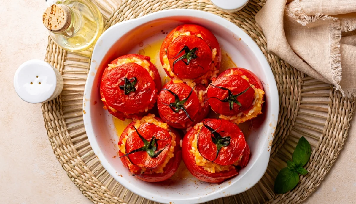 🍅 Tomates farcies au riz fondant