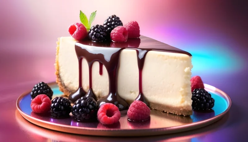 🍰 Cheesecake vanille et fruits rouges