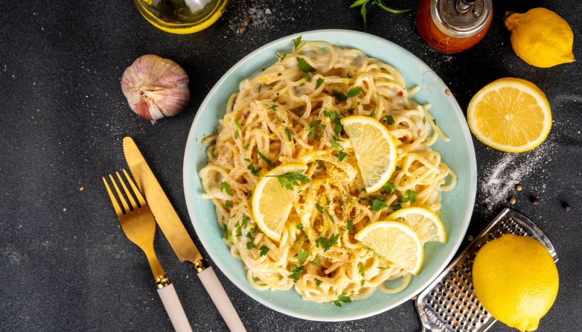 🍋 Pâtes express crémeuses au citron