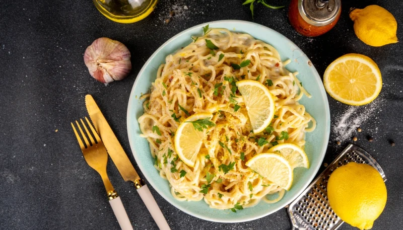 🍋 Pâtes express crémeuses au citron