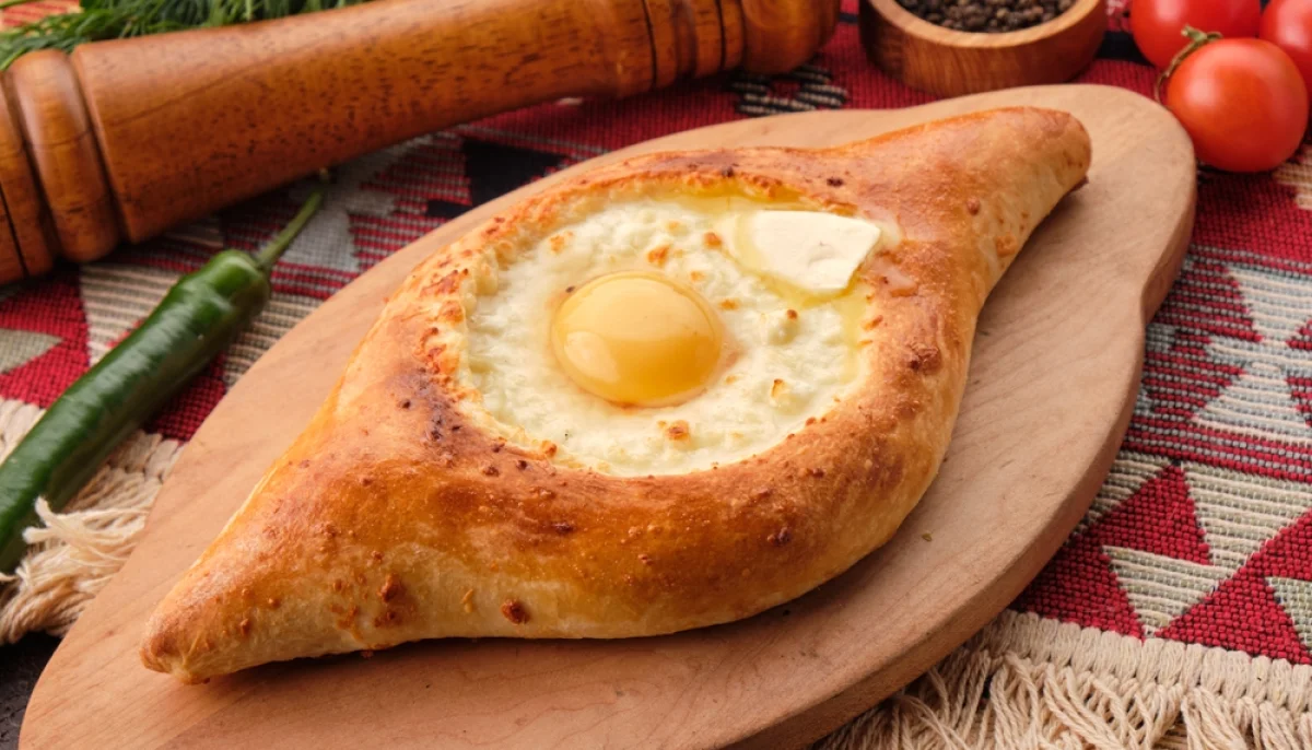 🧀 Khachapuri adjaruli