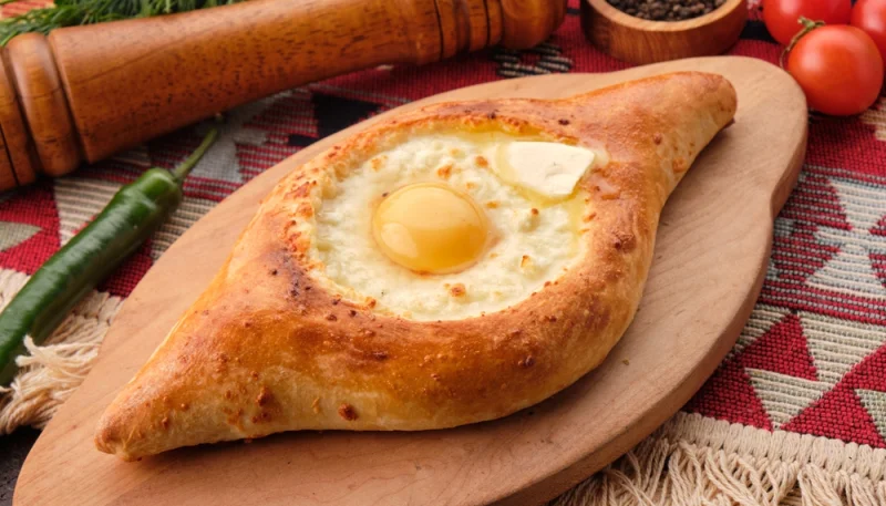 🧀 Khachapuri adjaruli