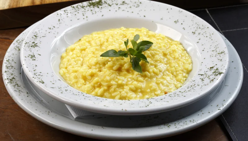 🍚 Risotto crémeux au safran