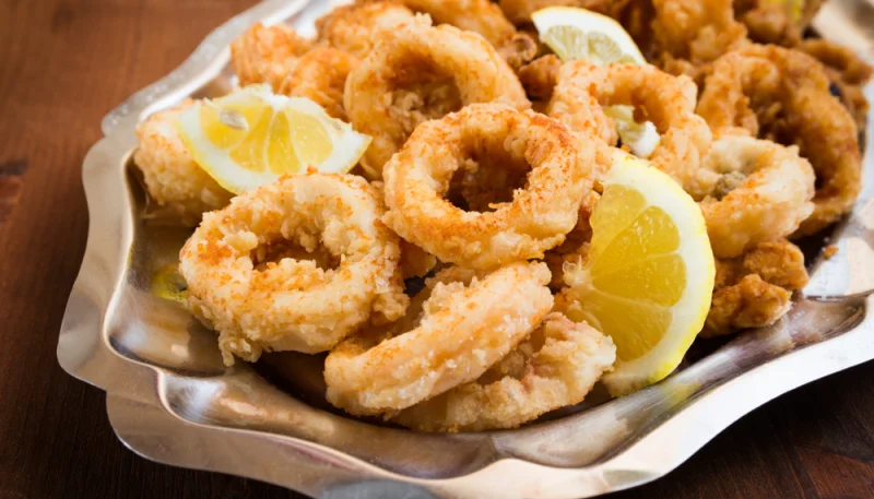 🦑 Calamars frits croustillants au citron