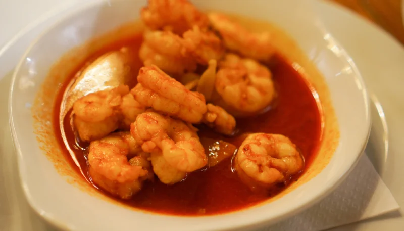 🔥 Crevettes à la sauce piquante