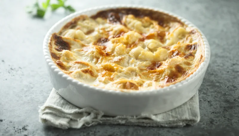 🥦 Gratin de chou-fleur fondant au fromage facile