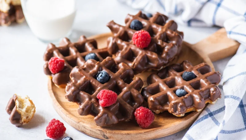 🍫 Gaufres au chocolat gourmandes