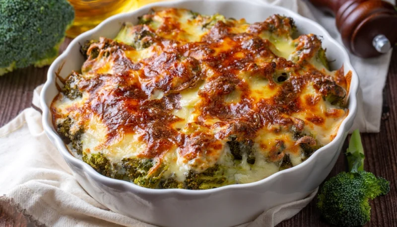 🥦 Gratin de brocoli fondant au fromage