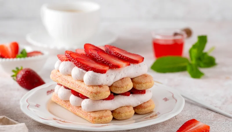 🍓 Tiramisu aux fraises et mascarpone