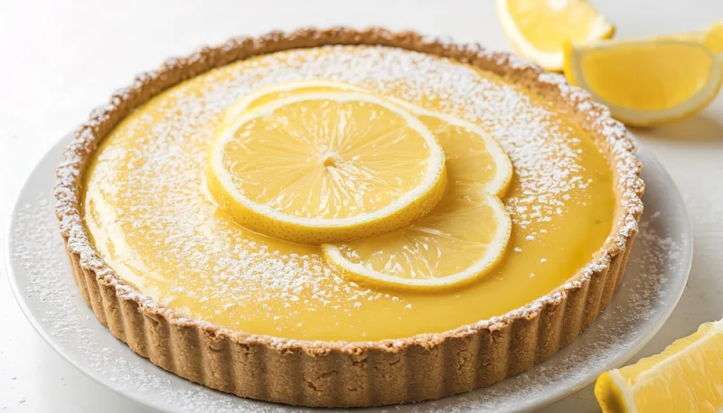🍋 Tarte au citron classique et fondante