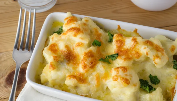 🧀 Gratin de chou-fleur au fromage maison