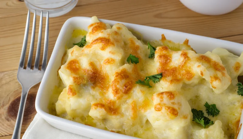 🧀 Gratin de chou-fleur au fromage maison
