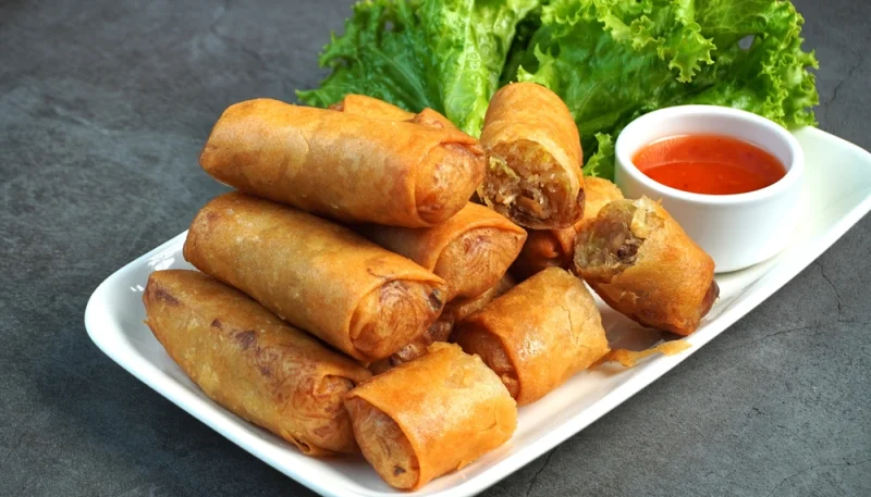 🥢 Nems croustillants au poulet