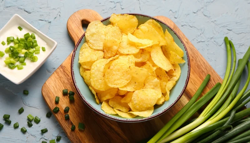 🥔 Chips de pommes de terre maison croustillantes