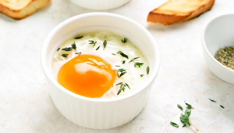 🍳 Œufs cocotte à la crème