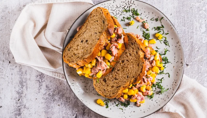 🥪 Tartines au thon et maïs