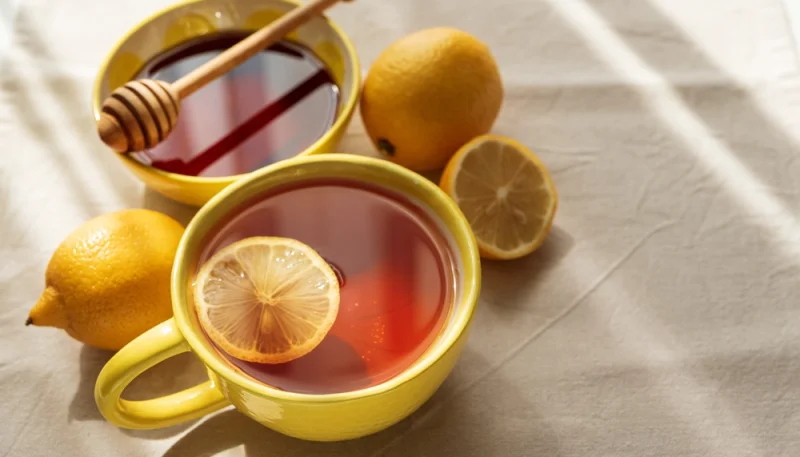 🍋 Infusion citron au miel