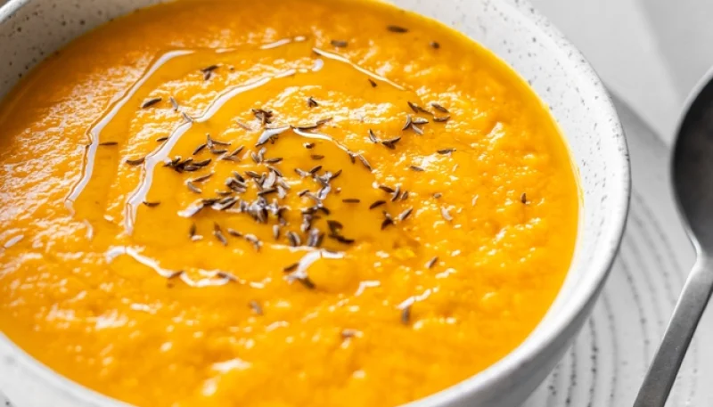 🥕 Velouté de carottes au cumin maison