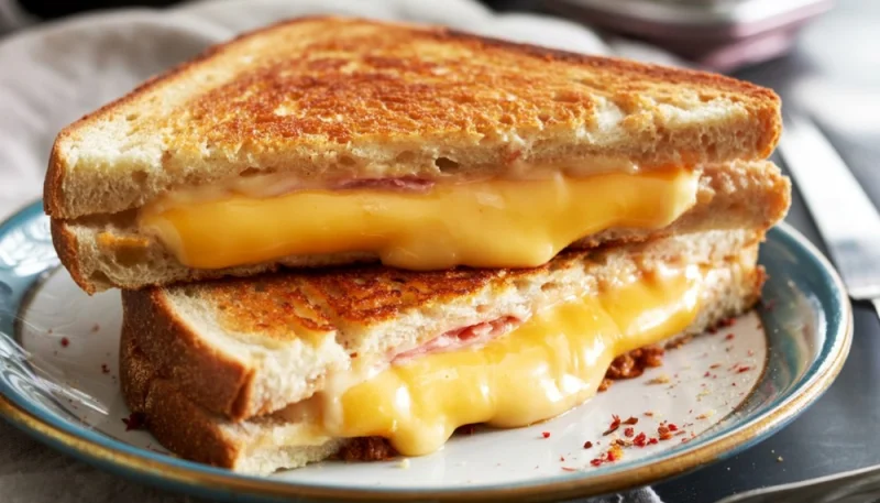 🧀 Sandwich américain au fromage fondant