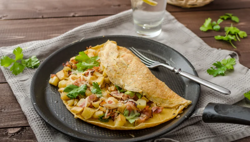 🥔 Omelette aux pommes de terre fondante