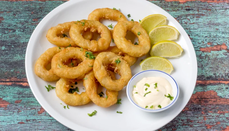 🦑 Calamars dorés et croustillants au citron