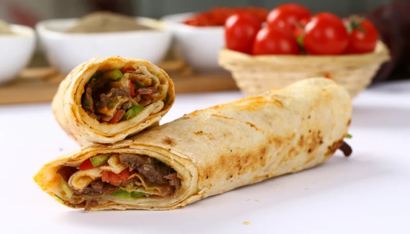 🌯 Wrap à la viande (recette facile)