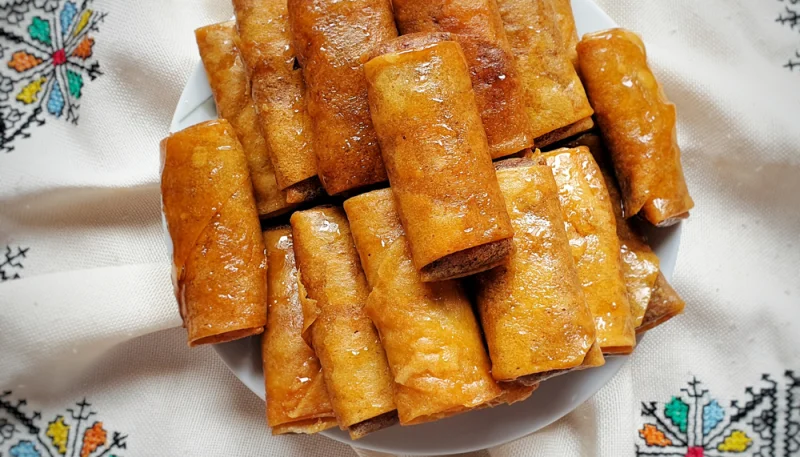 🍯🥮 Briouates marocaines aux amandes et miel
