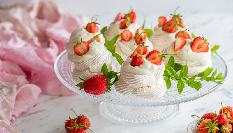 🍓 Mini pavlova aux fraises