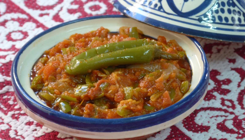🌶️🍅 Taktouka marocaine traditionnelle