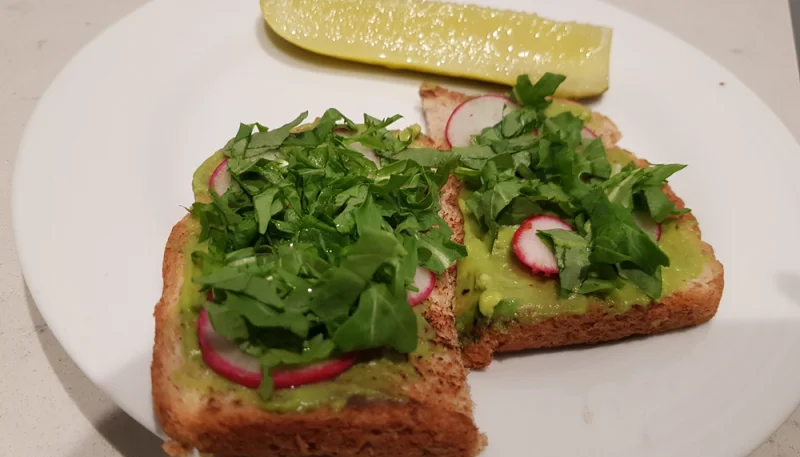 🥑 Sandwich vert frais et croquant