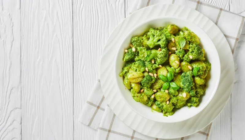 🥦 Gnocchi au brocoli crémeux