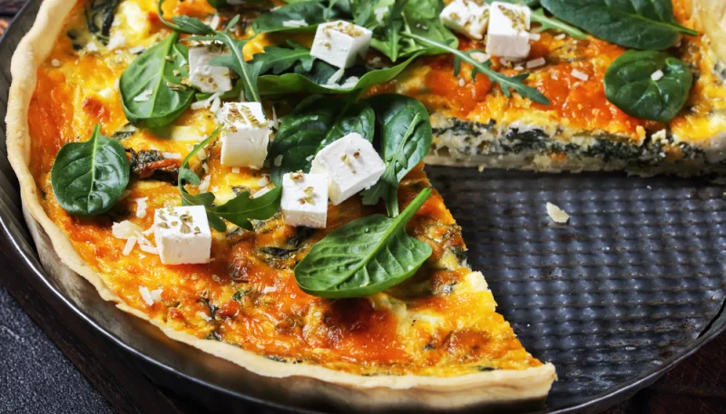 🥧 Quiche épinards et feta