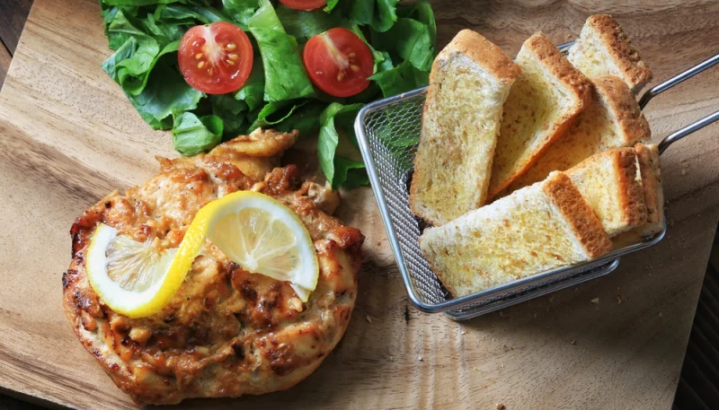 🍗 Escalope de poulet gratinée au citron