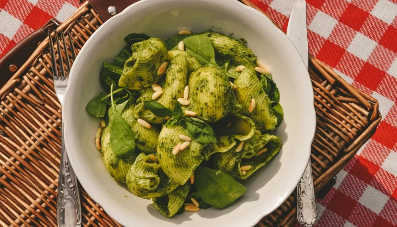 🌿 Pâtes au pesto facile