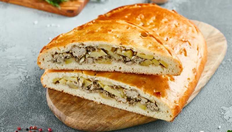 🥖🥔 Pain farci à la viande et aux pommes de terre