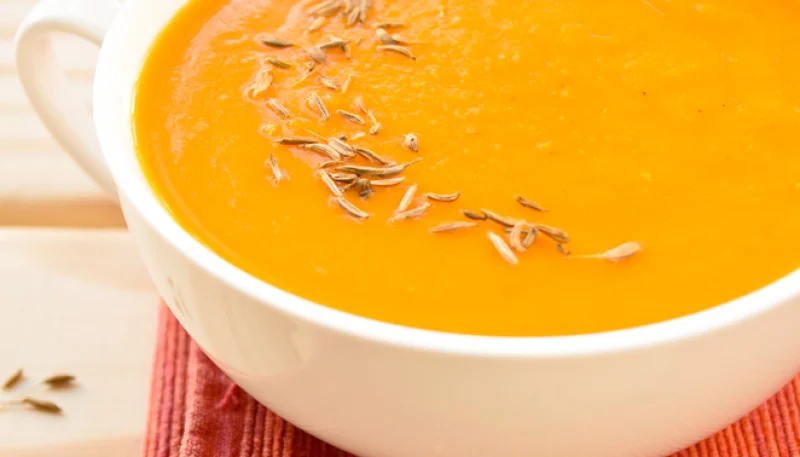 🥕 Soupe de carottes nouvelles au cumin