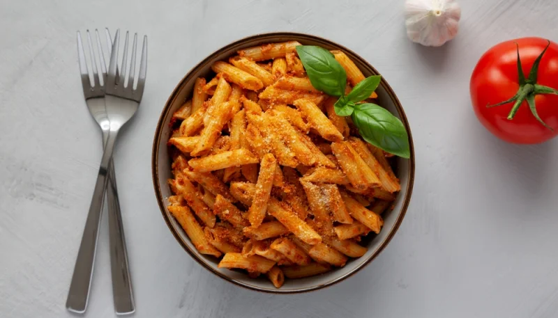 🍝 Pâtes à la sauce tomate et parmesan