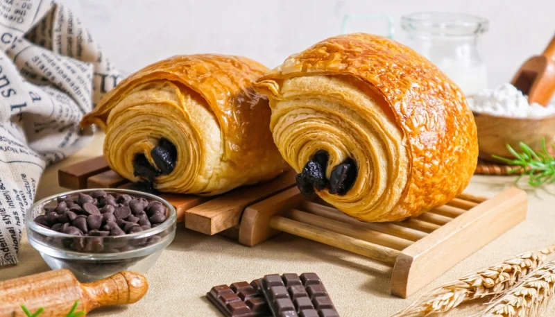 🍫🥐 Pain au chocolat maison