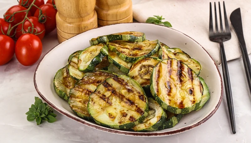 🥒 Courgettes grillées à l’italienne