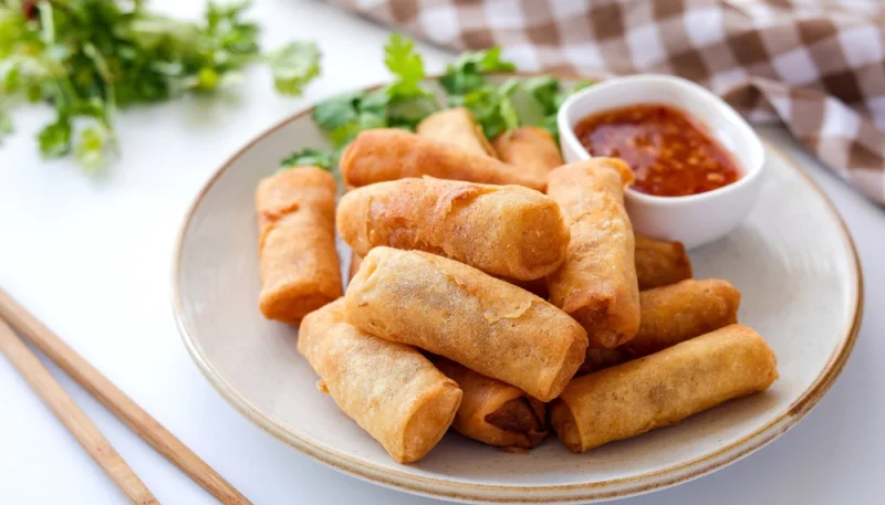 🥢 Nems croustillants au poulet facile