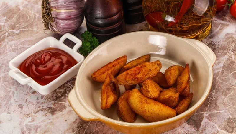 🥔🔥 Potatoes wedges croustillantes au four