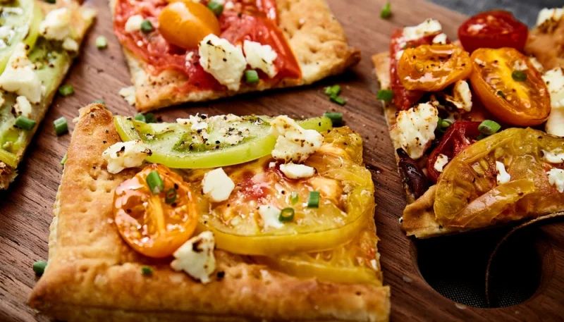 🍅🧀 Tarte fine aux tomates et feta